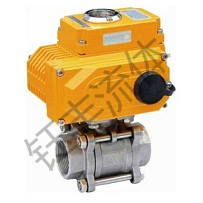 電動三片式球閥