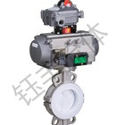 氣動(dòng)襯氟蝶閥