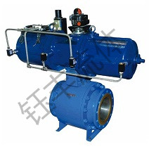 氣動固定式球閥