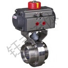 氣動衛(wèi)生蝶閥