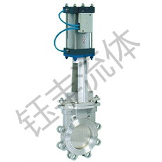 氣動(dòng)對(duì)夾式刀形閘閥