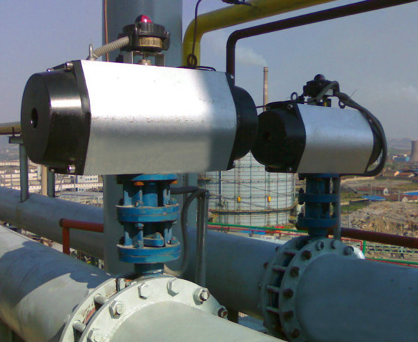 氣動(dòng)閥門(mén)客戶(hù)使用現(xiàn)場(chǎng)